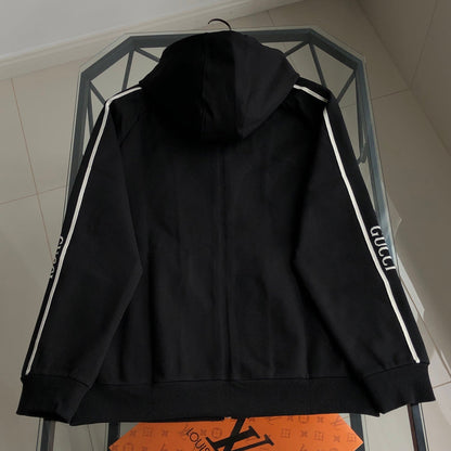 260928 New high-quality patchwork pattern casual hoodie set