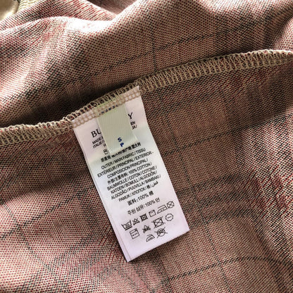 260928 New high-quality checked-pattern casual hoodie shirt