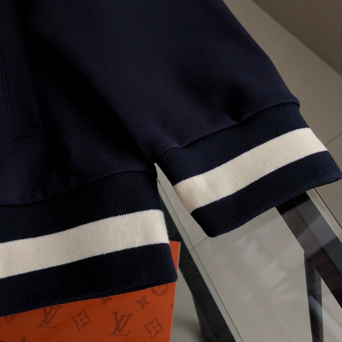 260928 New high-quality patchwork pattern casual hoodie set