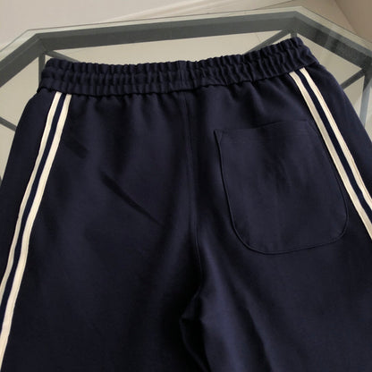 260928 New high-quality patchwork pattern casual jogging pants set