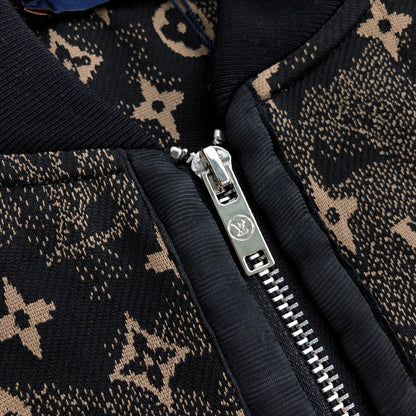 260928 New high-quality full-patterned graphic casual jacket set