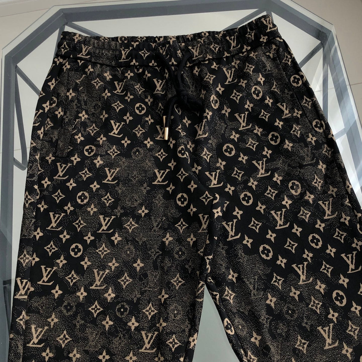 260928 New high-quality full-patterned graphic casual pants set