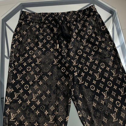 260928 New high-quality full-patterned graphic casual pants set