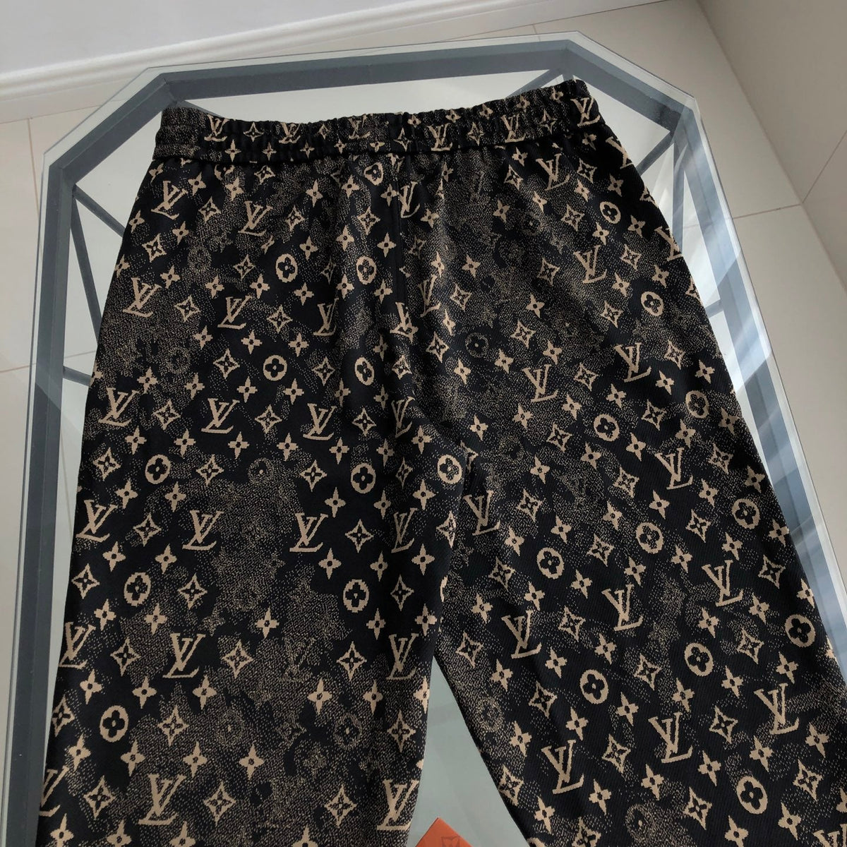 260928 New high-quality full-patterned graphic casual pants set