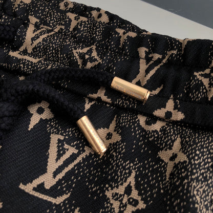 260928 New high-quality full-patterned graphic casual pants set