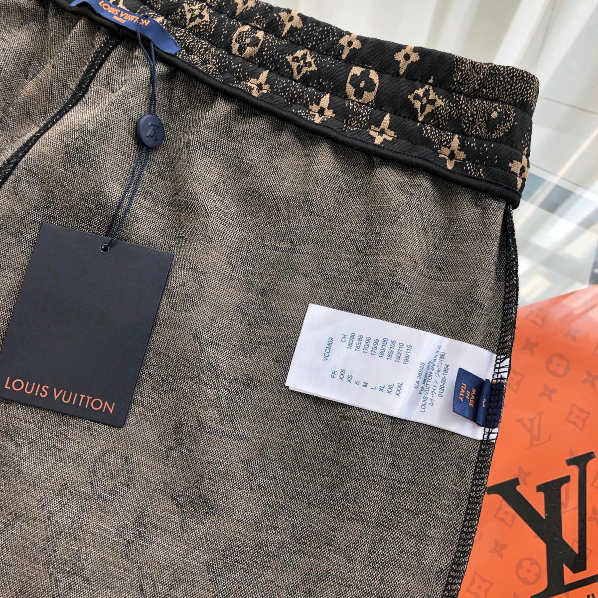 260928 New high-quality full-patterned graphic casual pants set