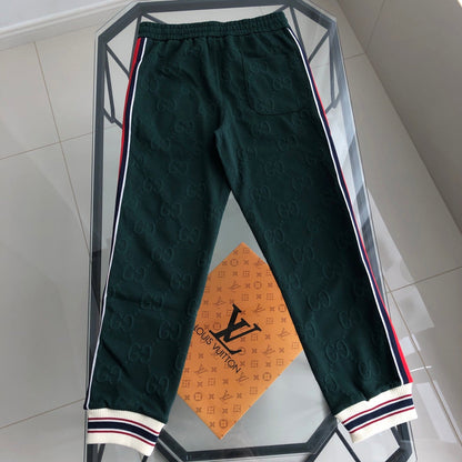 260928 New high-quality stitched fabric logo casual pants set