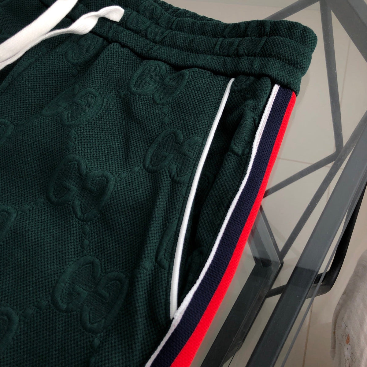 260928 New high-quality stitched fabric logo casual pants set