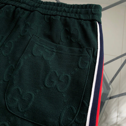 260928 New high-quality stitched fabric logo casual pants set