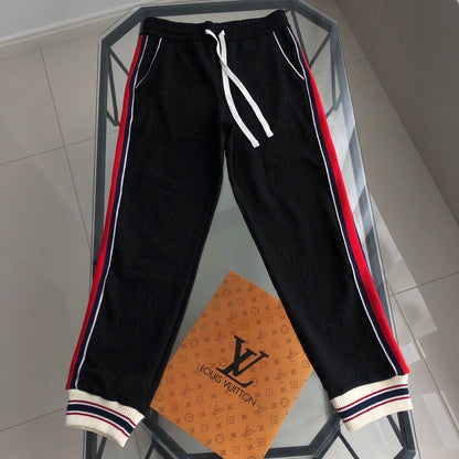 260928 New high-quality stitched fabric logo casual pants set