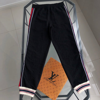 260928 New high-quality stitched fabric logo casual pants set