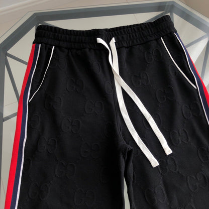 260928 New high-quality stitched fabric logo casual pants set
