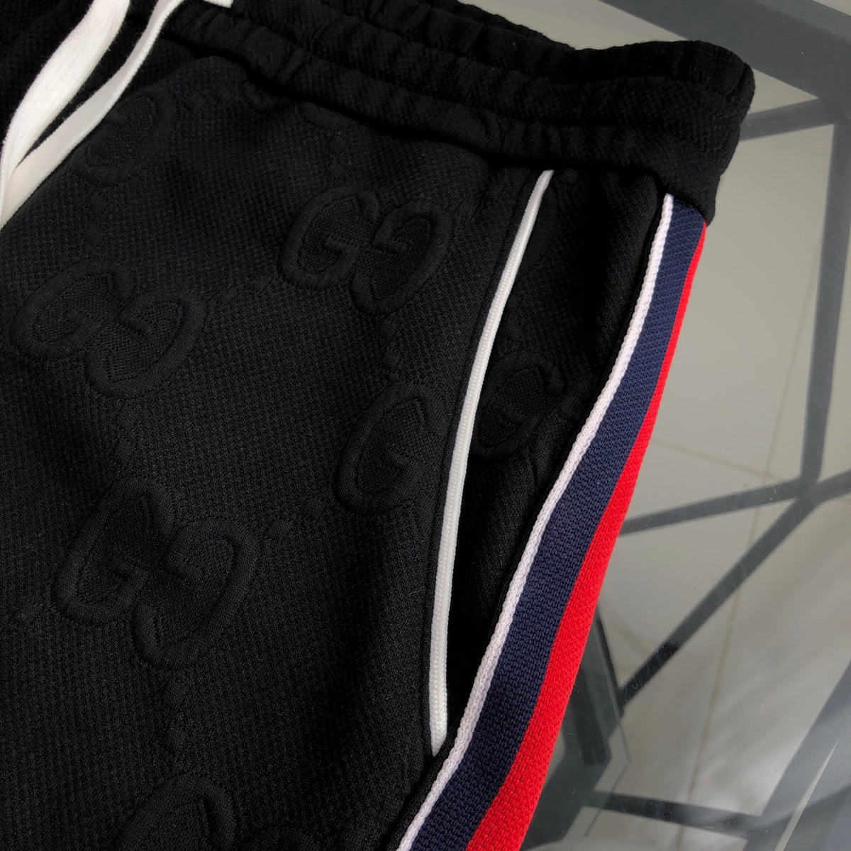 260928 New high-quality stitched fabric logo casual pants set