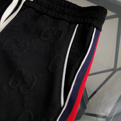 260928 New high-quality stitched fabric logo casual pants set