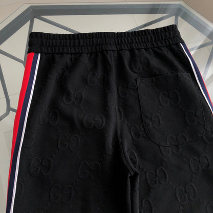 260928 New high-quality stitched fabric logo casual pants set