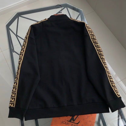 260928 New high-quality full-patterned graphic casual jacket set