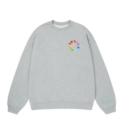 Circle Print Sweatshirt