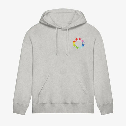 Circle  Print Hoodie