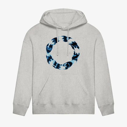 Circle Print Hoodie