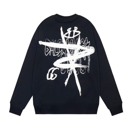 Graffiti Print Sweatshirt