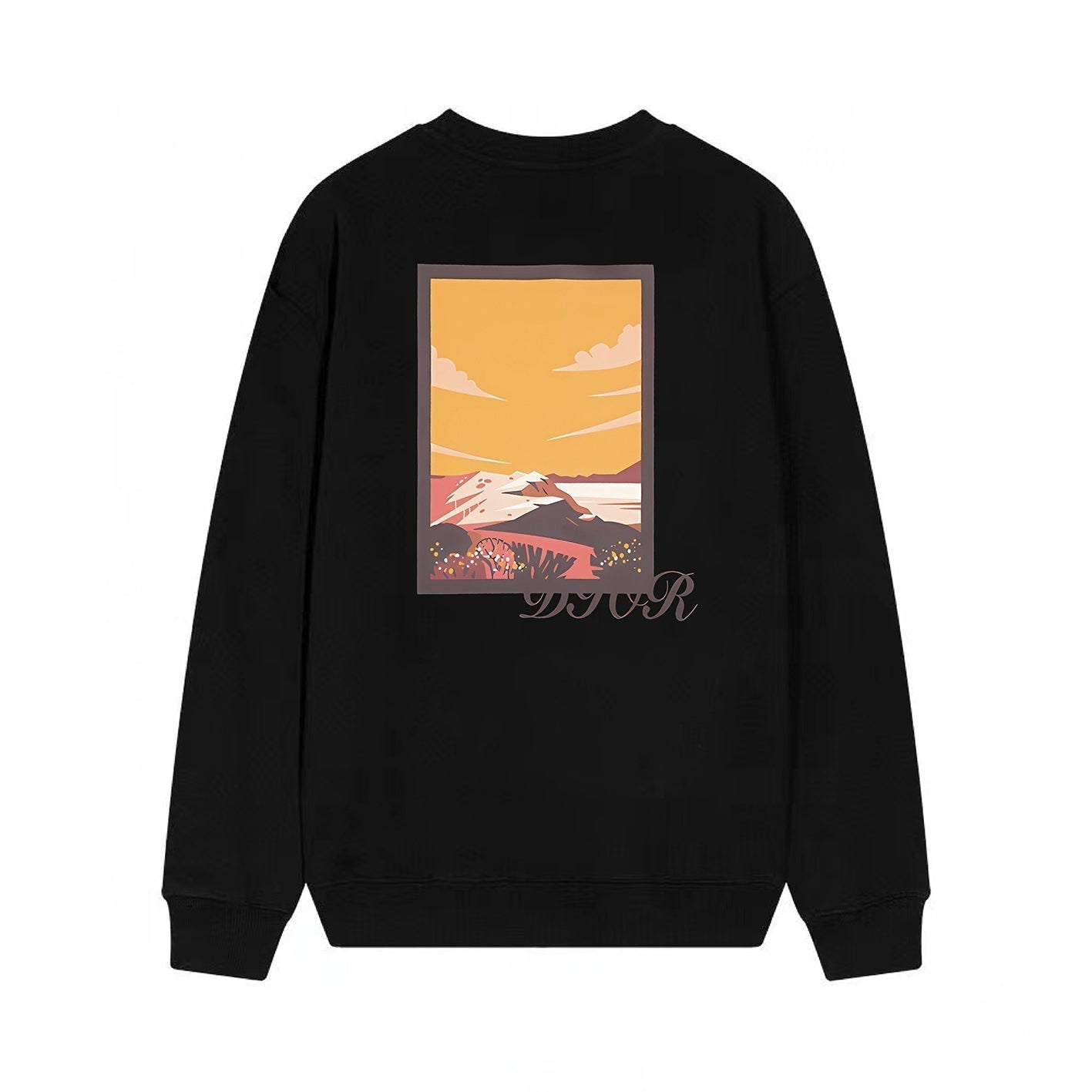 Sunset Print Sweatshirt