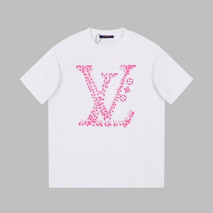 Pink Classic Print T-shirt