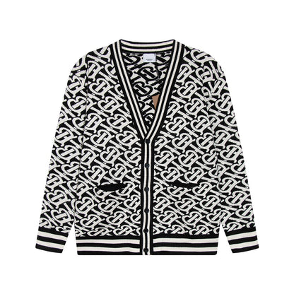 Monogram Jacquard Cardigan