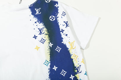 Star River Textured Printed T-Shirt