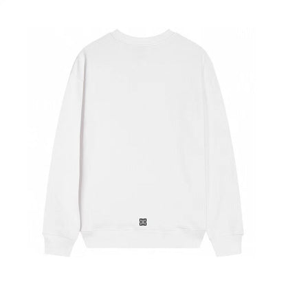 Hollow Letter Print Sweatshirt